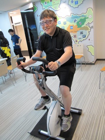 ストリートビュー自転車