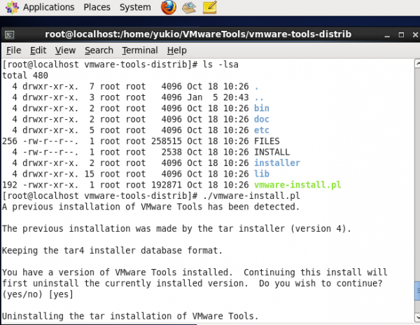 vmware-tools-distrib