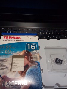 Toshiba EXCERIA 16GB