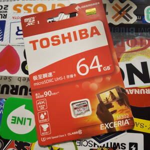 TOSHIBA THN-M302-0640-4 64GB microSDXC