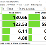 [ICT] Lexar USB3.1 32GB Flash LJDTD32GABEUベンチマーク結果