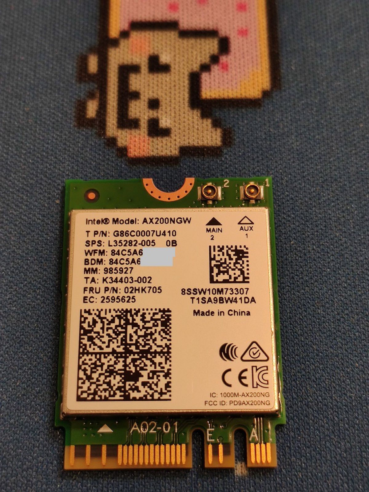 ICT] Intel 802.11ax (Wi-Fi 6) AX200NGW を ThinkPad E595 へ