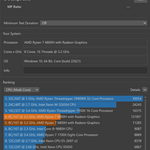 [備忘録] Surface Laptop Studio (i7) と Lenovo Ideapas Gaming 370 (AMD) ベンチマーク比較